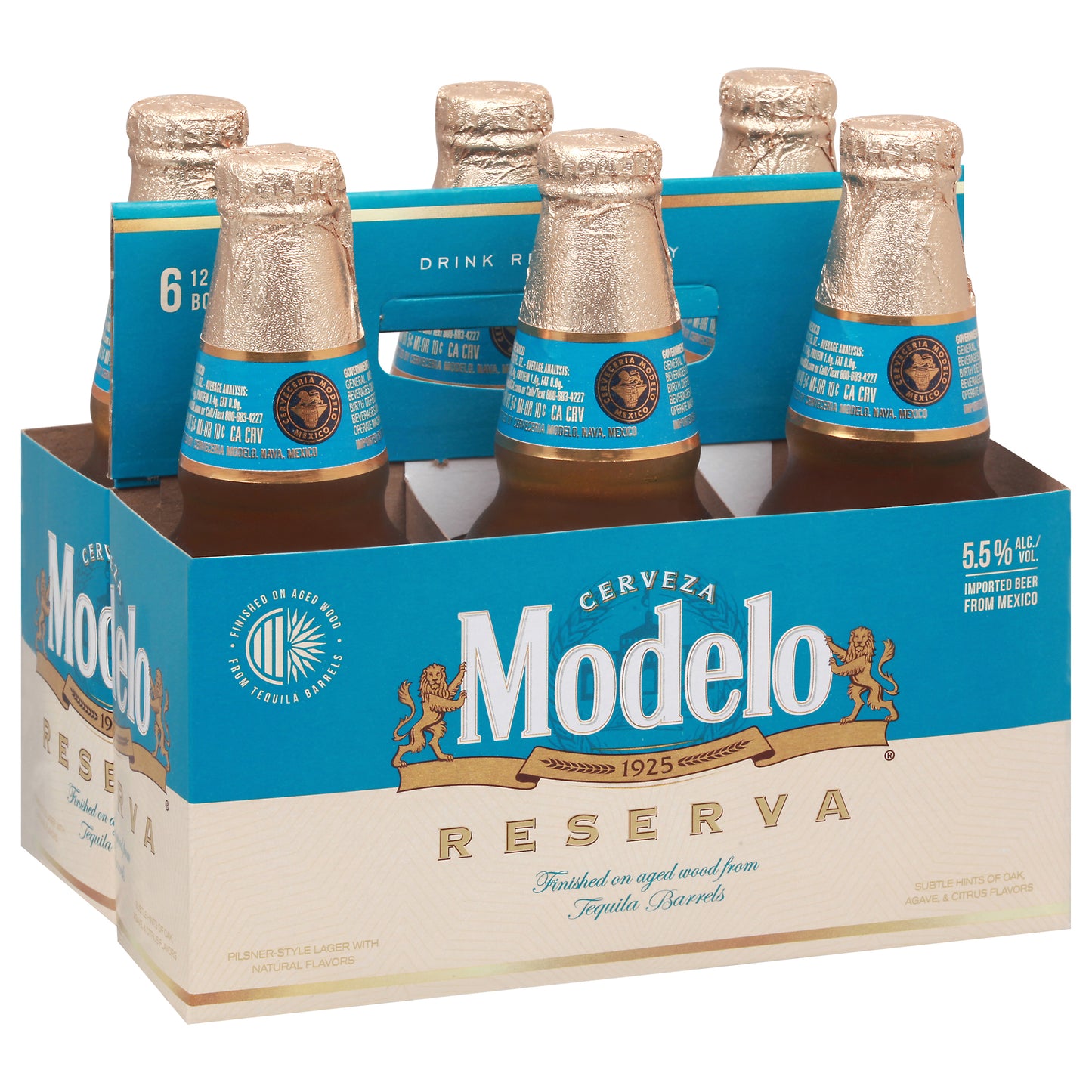Modelo Reserva Beer 6 ea Box