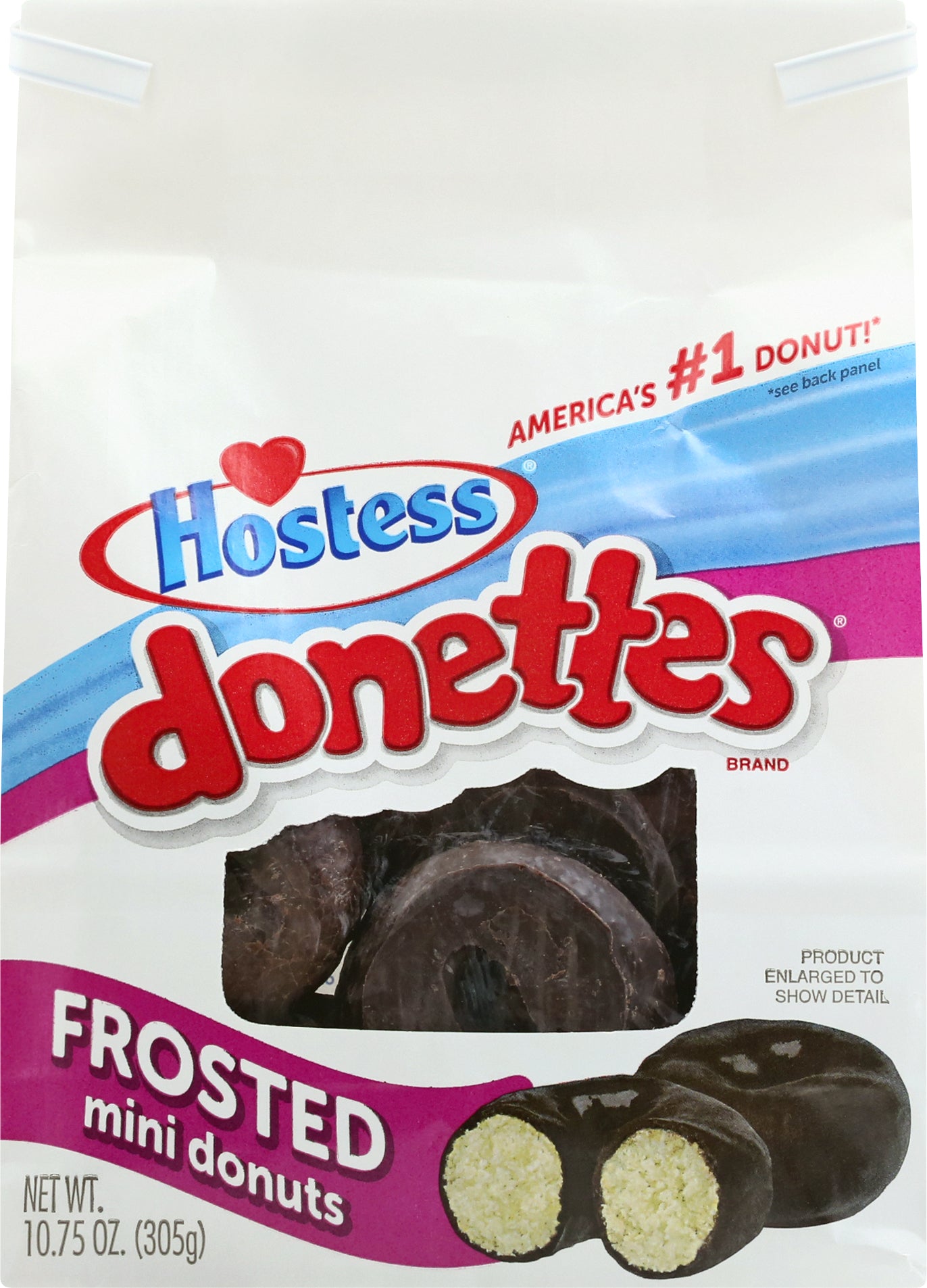 Hostess Donettes Frosted Mini Donuts 10.75 oz