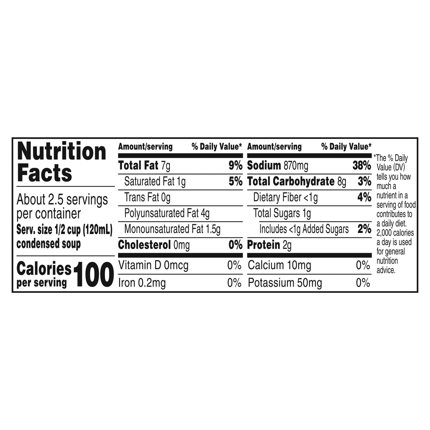 Campbell's Cream of Asparagus Condensed Soup 10.5 oz