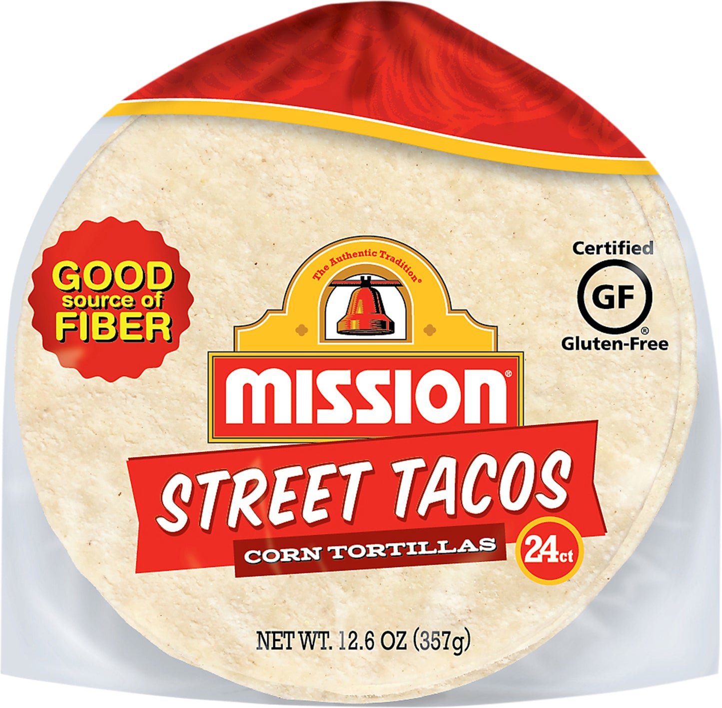 Mission Street Taco Corn Tortillas, 24 Count