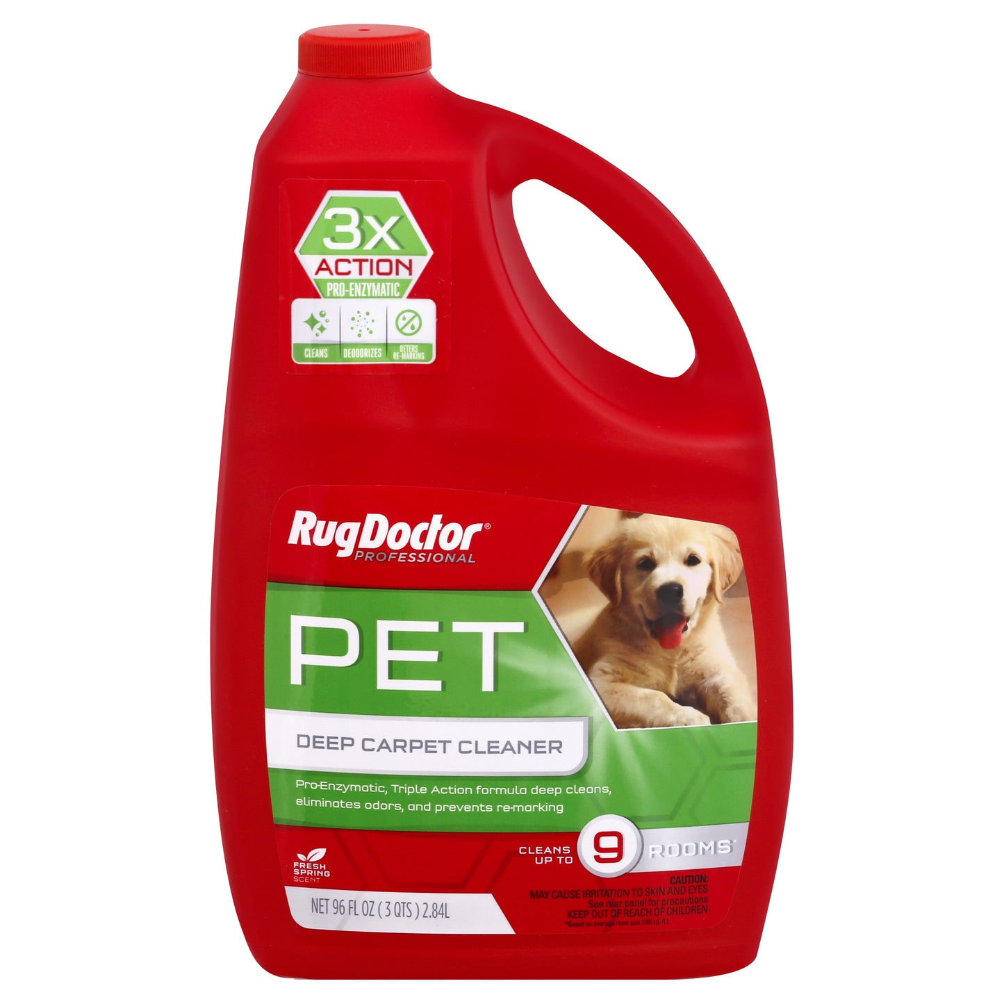 Rug Doctor Professional Pet Fresh Spring Scent Deep Carpet Cleaner 96 oz