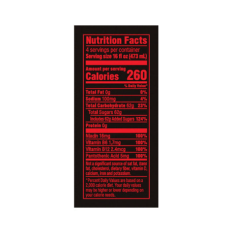 Rockstar Punched Fruit Punch Flavor Energy Drink  16 Fl Oz 4 Count Cans
