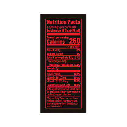 Rockstar Punched Fruit Punch Flavor Energy Drink  16 Fl Oz 4 Count Cans