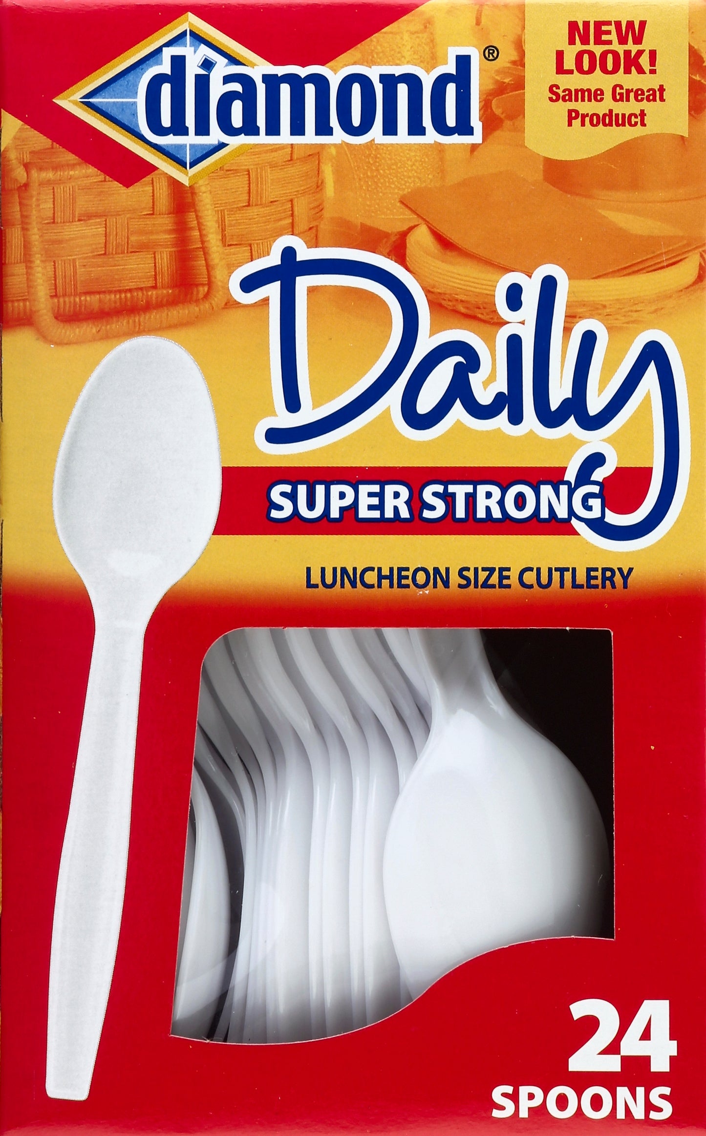 Diamond Spoons 24 ea
