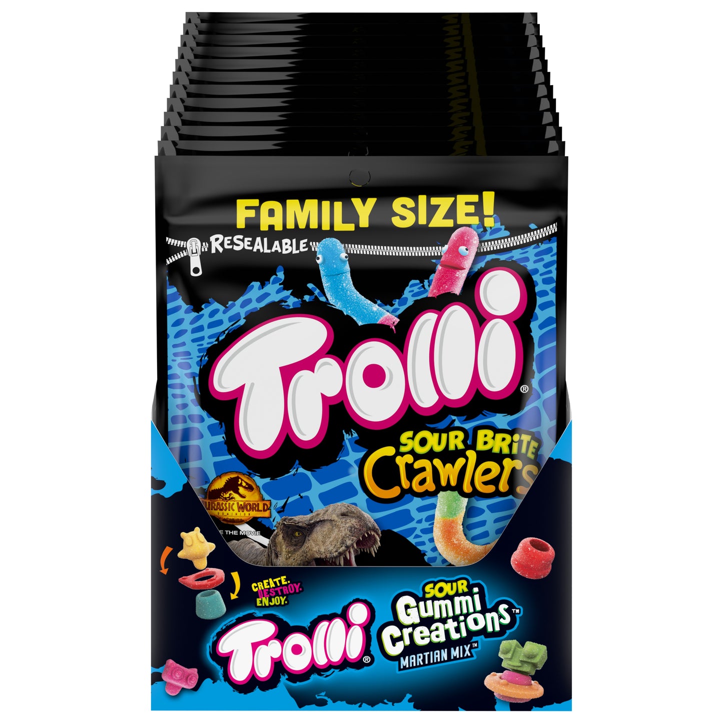 TROLLI 06995 154148 Gummi Creations DT Manual Bottom Everyday 12ct - 4.25oz No PMT_3D Sugar