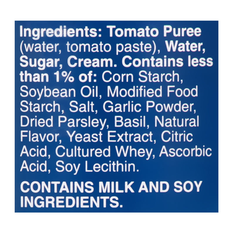 Progresso Reduced Sodium Creamy Tomato with Basil Soup 19 oz
