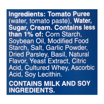 Progresso Reduced Sodium Creamy Tomato with Basil Soup 19 oz
