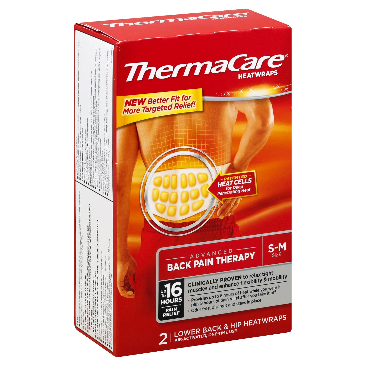 ThermaCare Heatwraps 2 ea