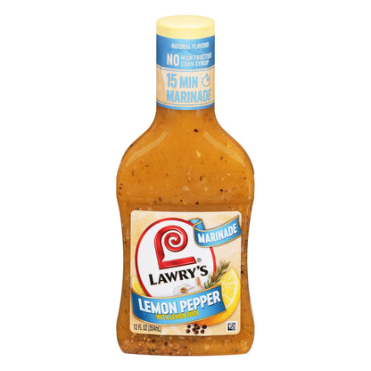 Lawry's® Lemon Pepper Marinade 12 fl. oz. Bottle
