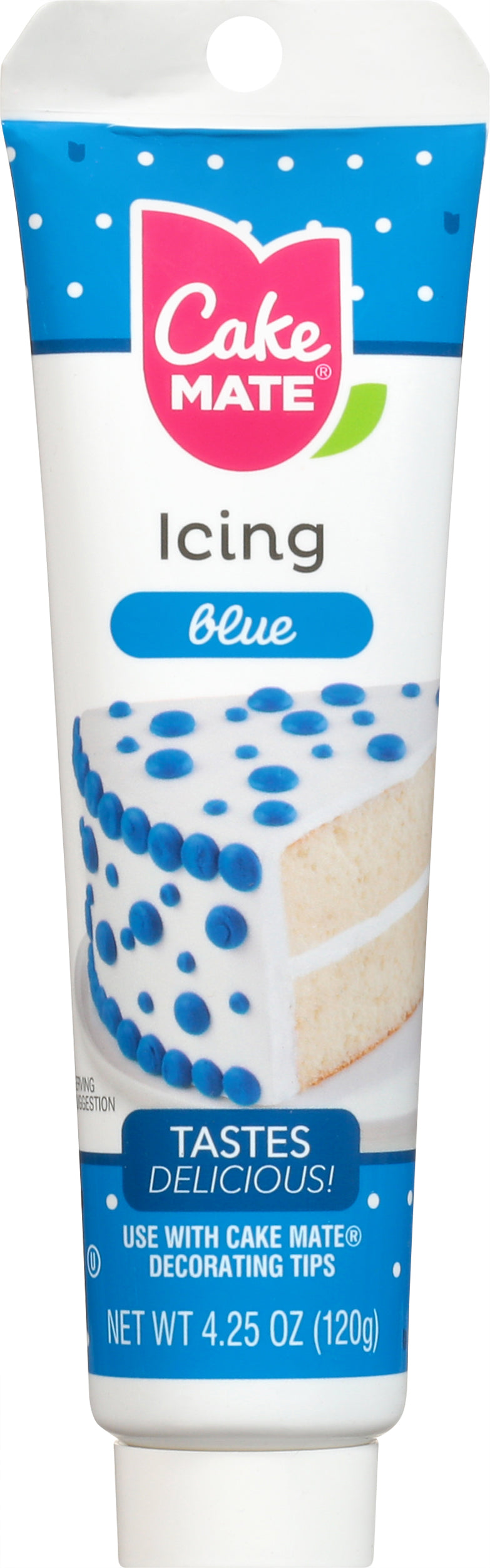 Cake Mate Blue Icing 4.25 oz