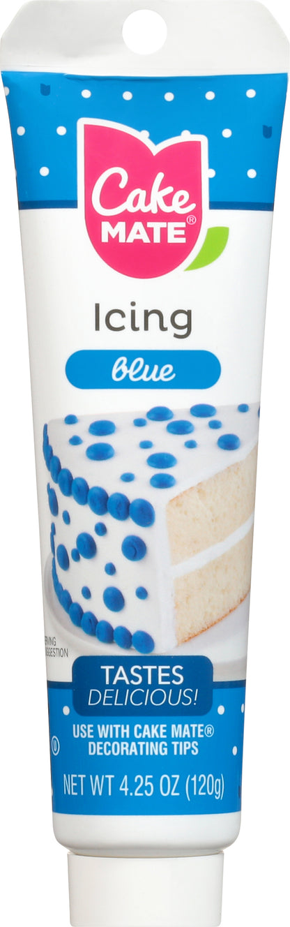 Cake Mate Blue Icing 4.25 oz