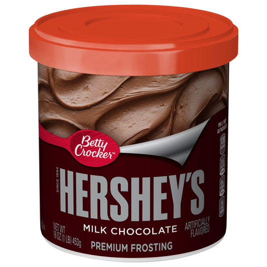 Betty Crocker Premium Hershey's Milk Chocolate Frosting 16 oz