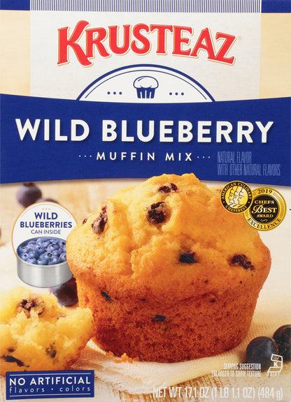 Krusteaz Wild Blueberry Muffin Mix 17.1 oz