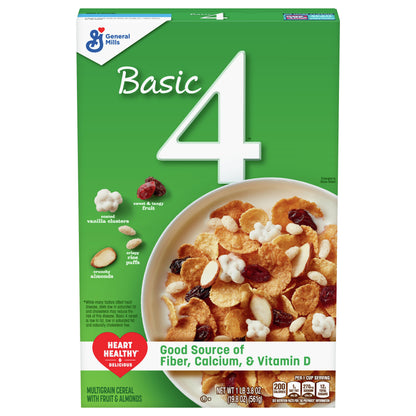 Basic 4 With Fruit & Almonds Multigrain Cereal 19.8 oz