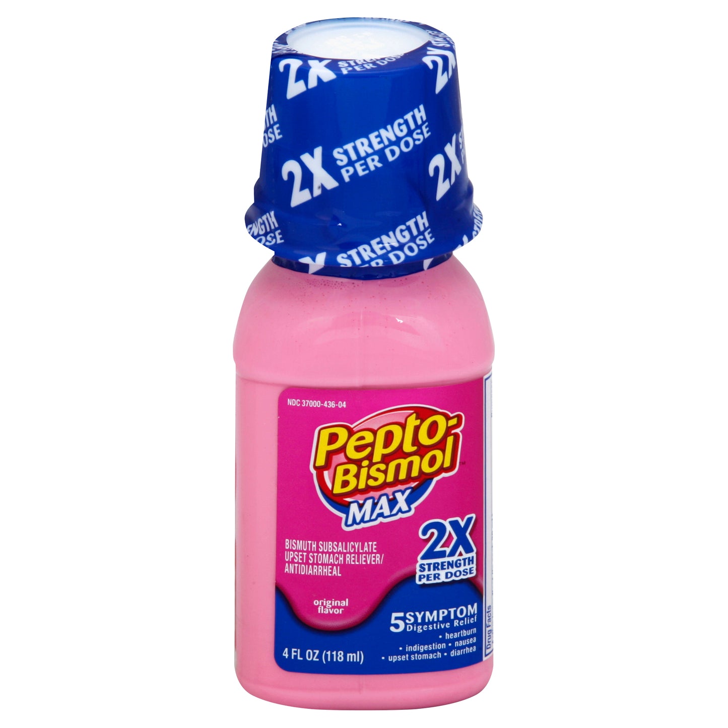 Pepto-Bismol Upset Stomach Reliever/Antidiarrheal 4 oz