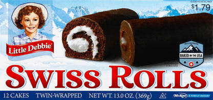 Little Debbie Swiss Rolls 12 ea