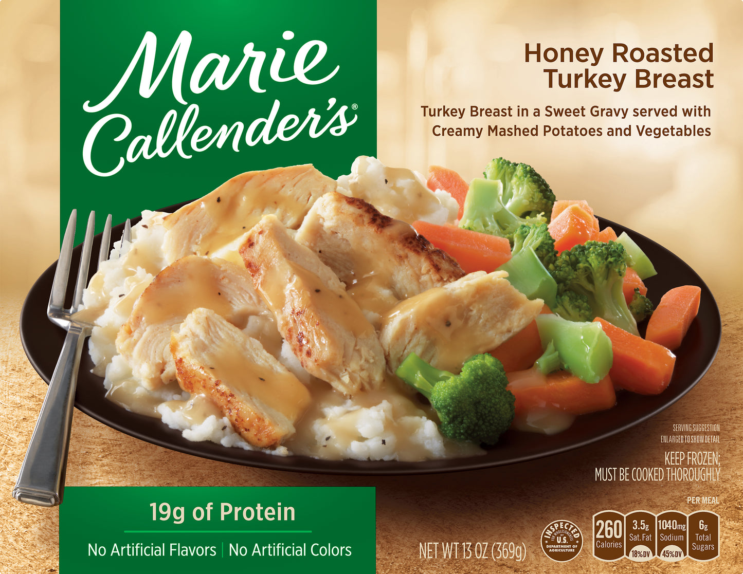 Marie Callender's Honey Roasted Turkey Breast 13 oz