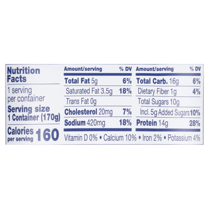 Daisy 4% Milkfat Minimum with Strawberries Cottage Cheese 6 oz