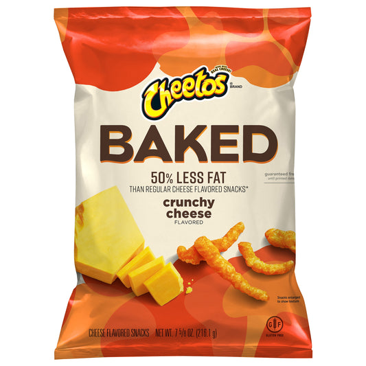Cheetos Baked Crunchy Cheese Flavored Cheese Flavored Snacks 7.625 oz