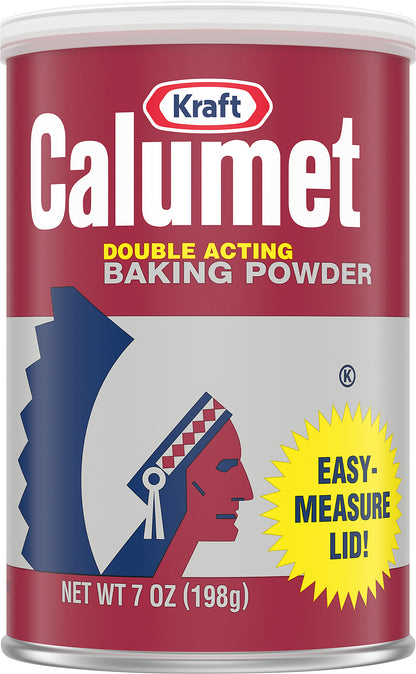 Calumet Double Acting Baking Powder 7 oz. Can