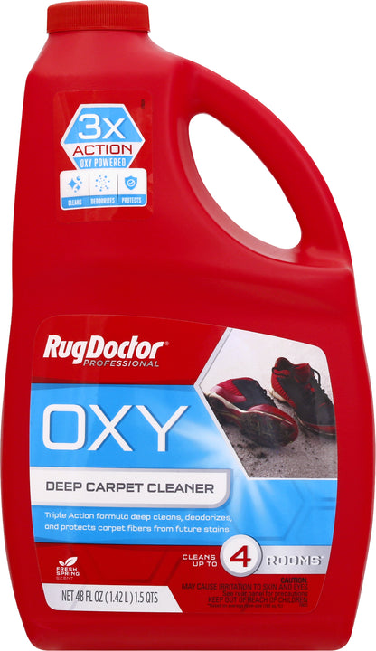Rug Doctor Professional Oxy Fresh Spring Scent Deep Carpet Cleaner 48 oz