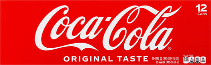 Coca-Cola Fridge Pack Original Taste 12-12 fl oz Cans