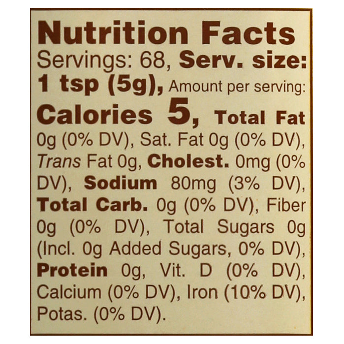 Frenchs Brown Spicy Mustard 12 oz