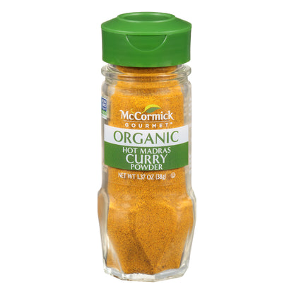 McCormick Gourmet™ Organic Hot Madras Curry Powder 1.37 oz. Shaker