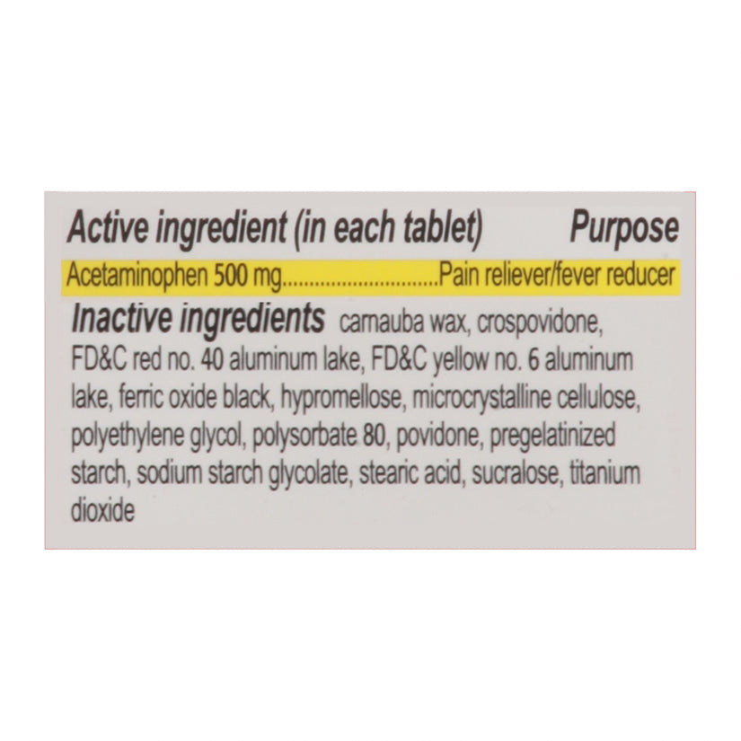 Tylenol Extra Strength Tablets 500 mg Acetaminophen 24 ea