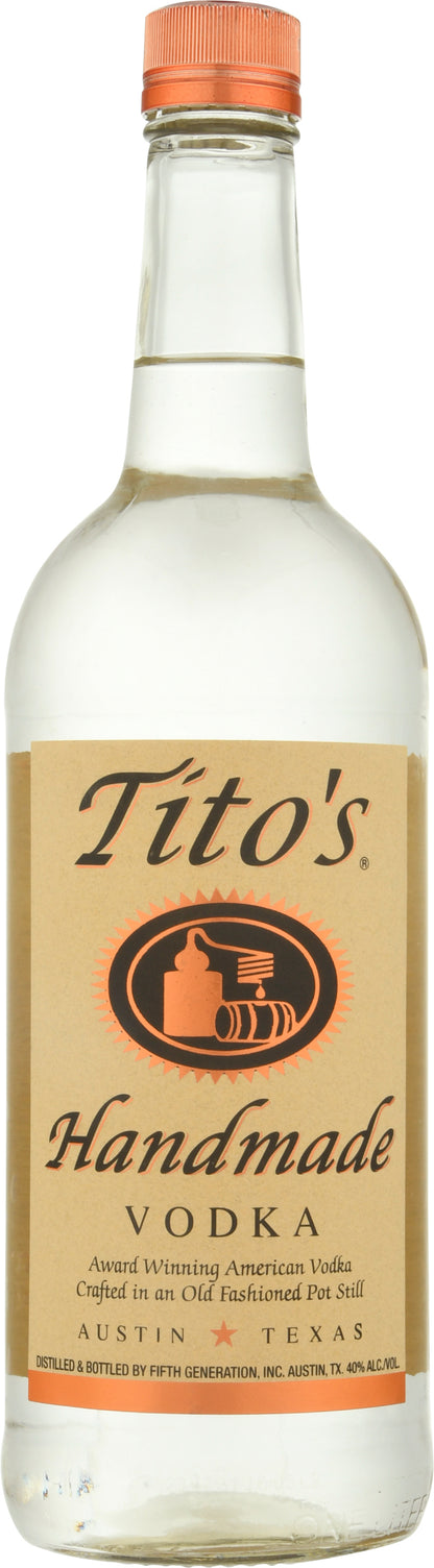 Tito's Handmade Vodka 1 lt Bottle