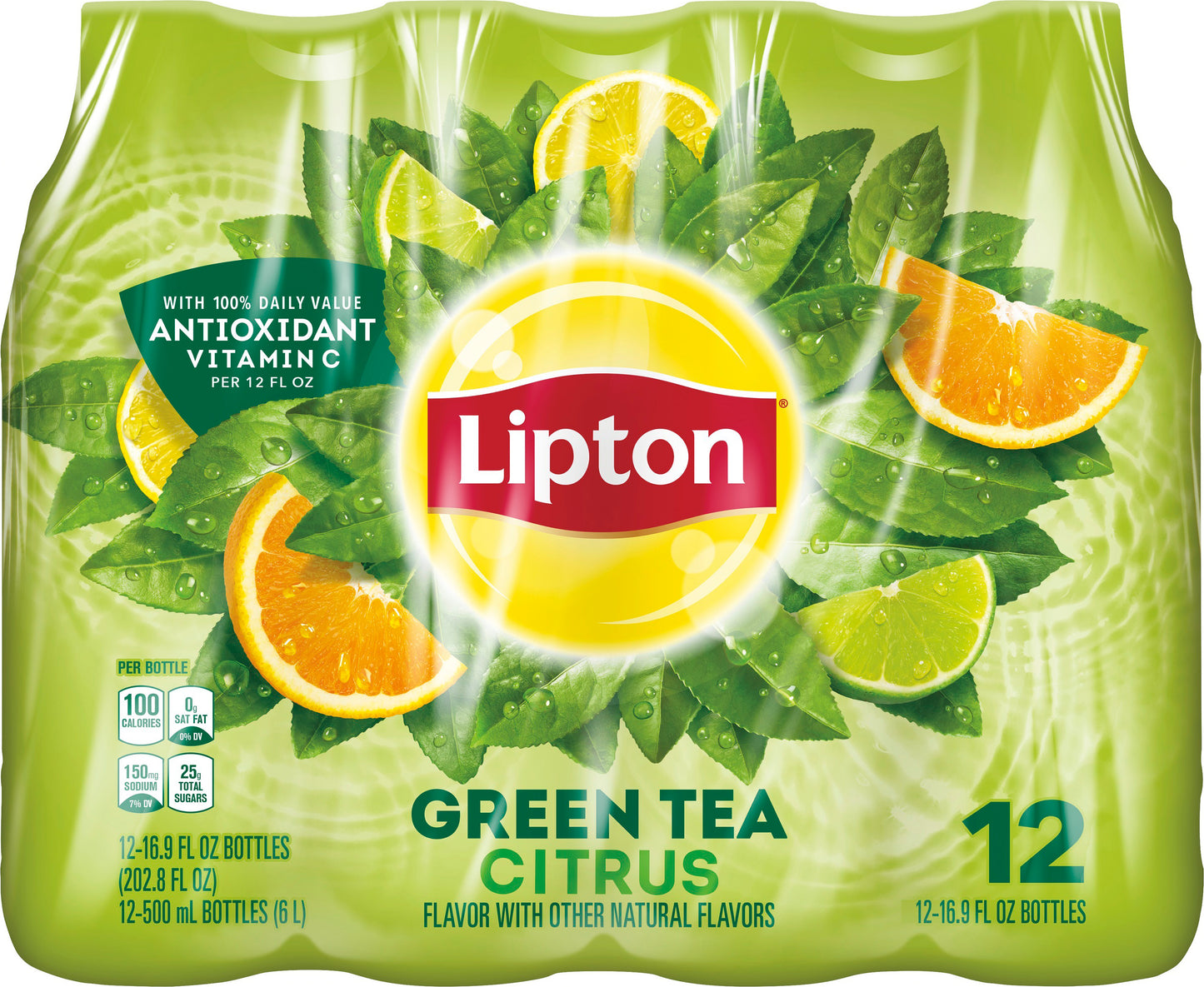 Lipton Citrus Green Tea 12 ea