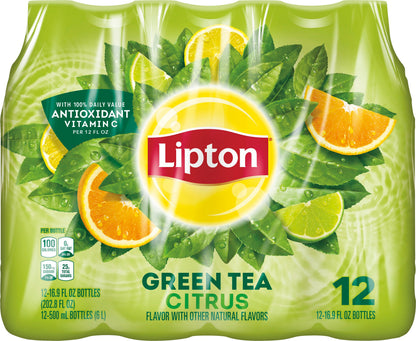 Lipton Citrus Green Tea 12 ea