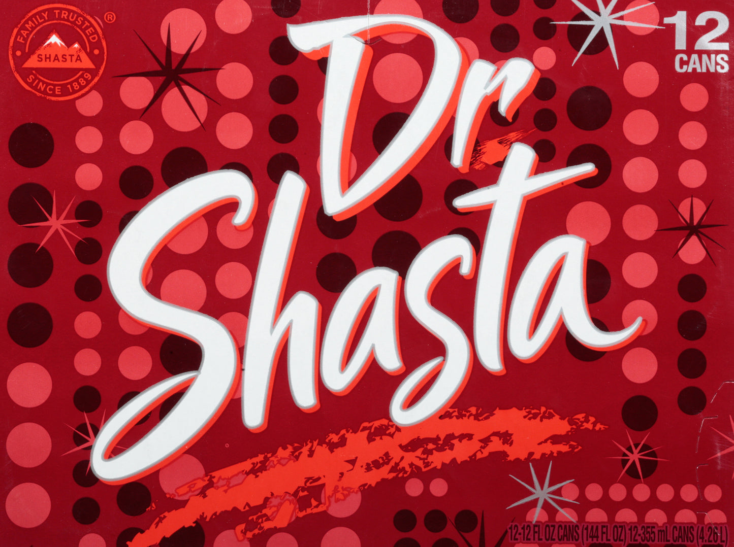 Dr Shasta 12 Pack Soda 12 - 12 fl oz Cans