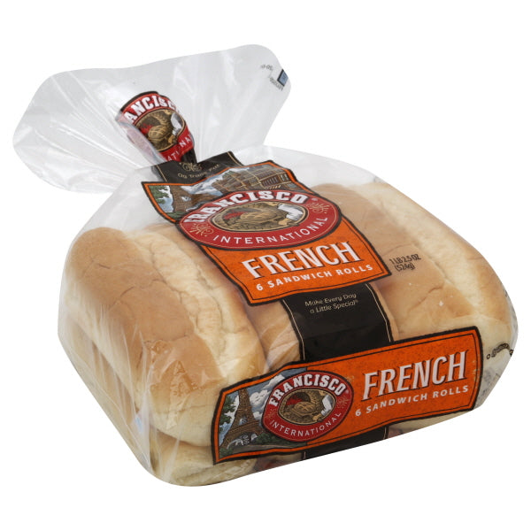 Francisco Sandwich Rolls 6 ea