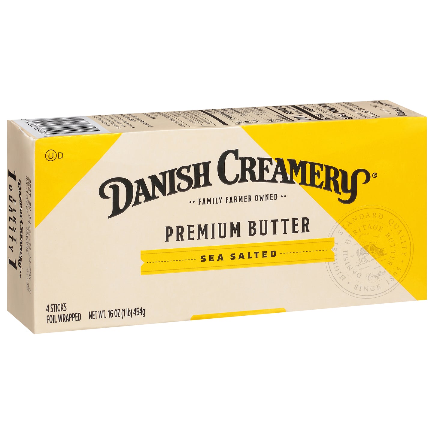 Danish Creamery 4 Sticks Premium Sea Salted Butter 4 Sticks 4 ea