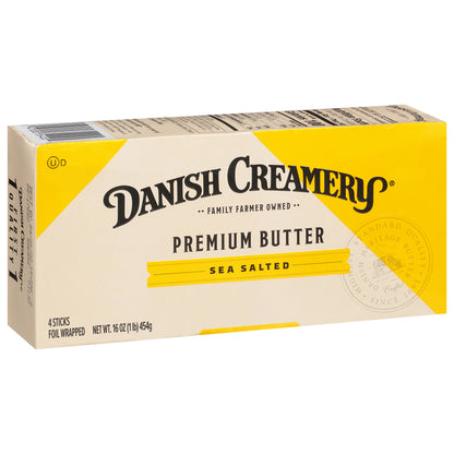 Danish Creamery 4 Sticks Premium Sea Salted Butter 4 Sticks 4 ea