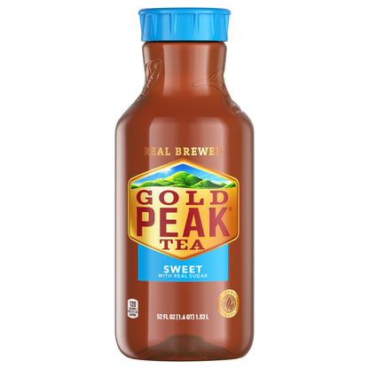 Gold Peak Sweetened Black Tea Bottle 52 fl oz