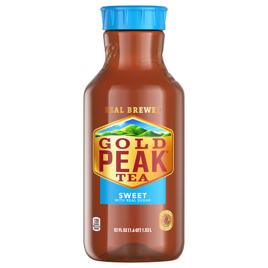 Gold Peak Sweetened Black Tea Bottle 52 fl oz