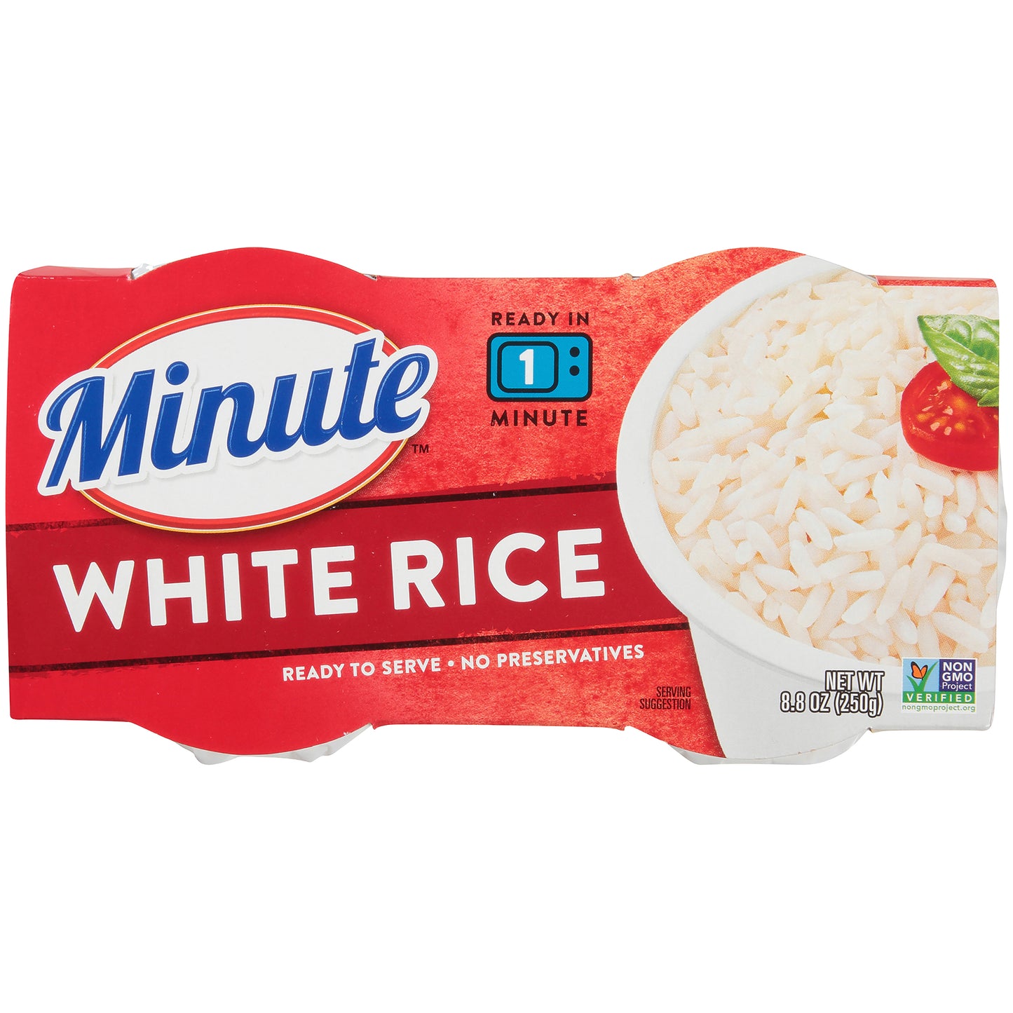 Minute® Ready to Serve White Rice 2-4.4 oz. Cups