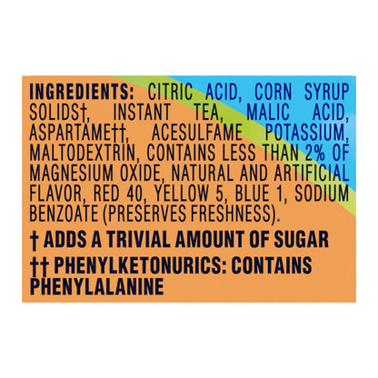 Crystal Light Peach Iced Tea Drink Mix 6 ea