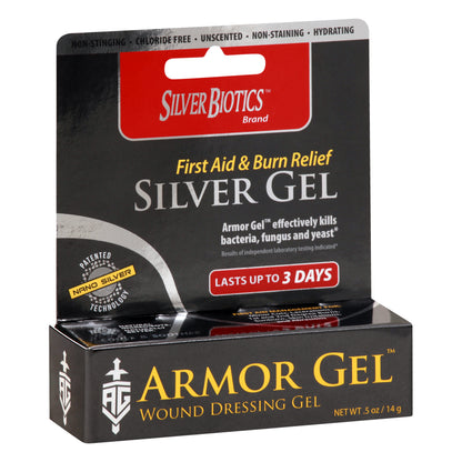 Silver Biotics Armor Gel Silver Gel Wound Dressing Gel 0.5 oz