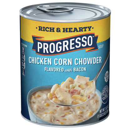 Progresso Rich & Hearty Chicken Corn Chowder Soup 18.5 oz