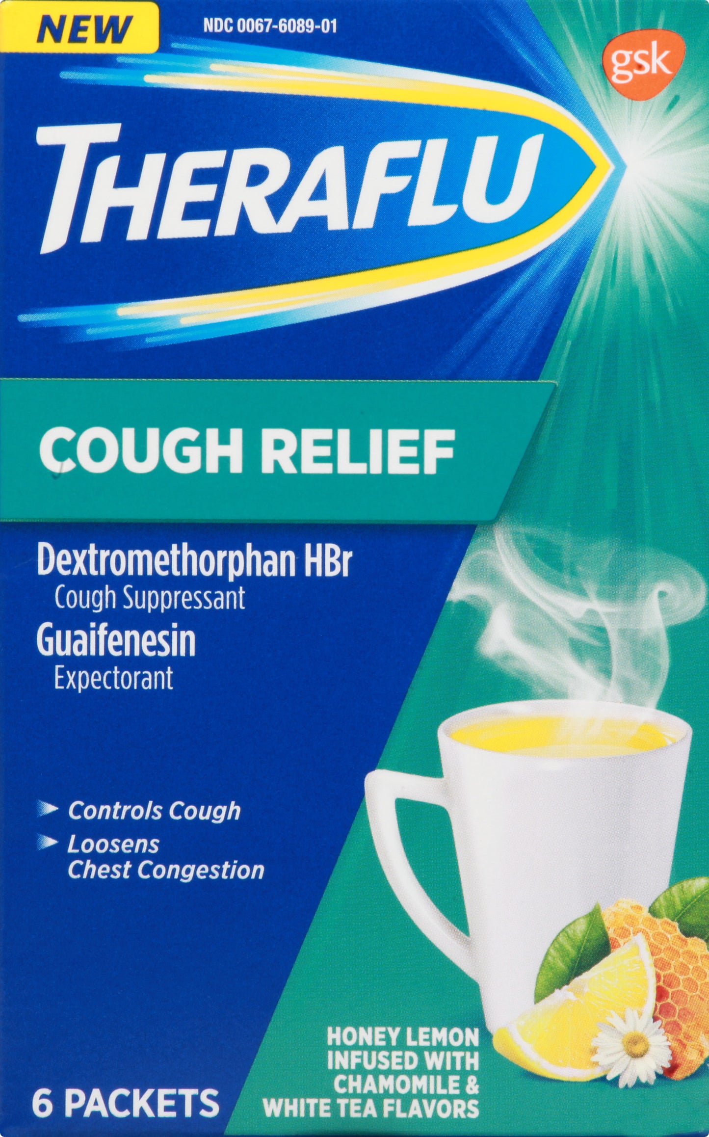 Theraflu Cough Relief 6 ea