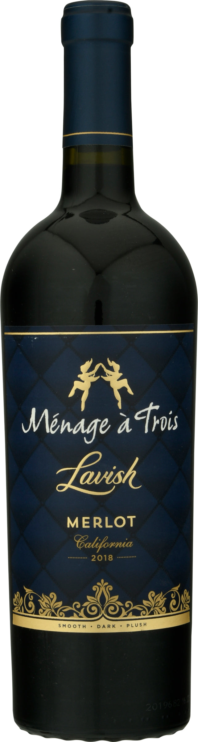 Menage A Trois Lavish California Merlot 750 ml Bottle