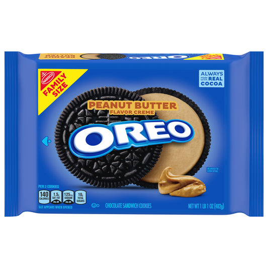 PARENT - MONDELEZ GLOBAL LLC (SNACKS US) OREO FILM - OREO - PB CRME - 17 OZ 600101 BE Update 17 Oz E