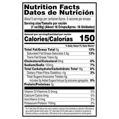 Pringles Original Potato Crisps 5.2 oz