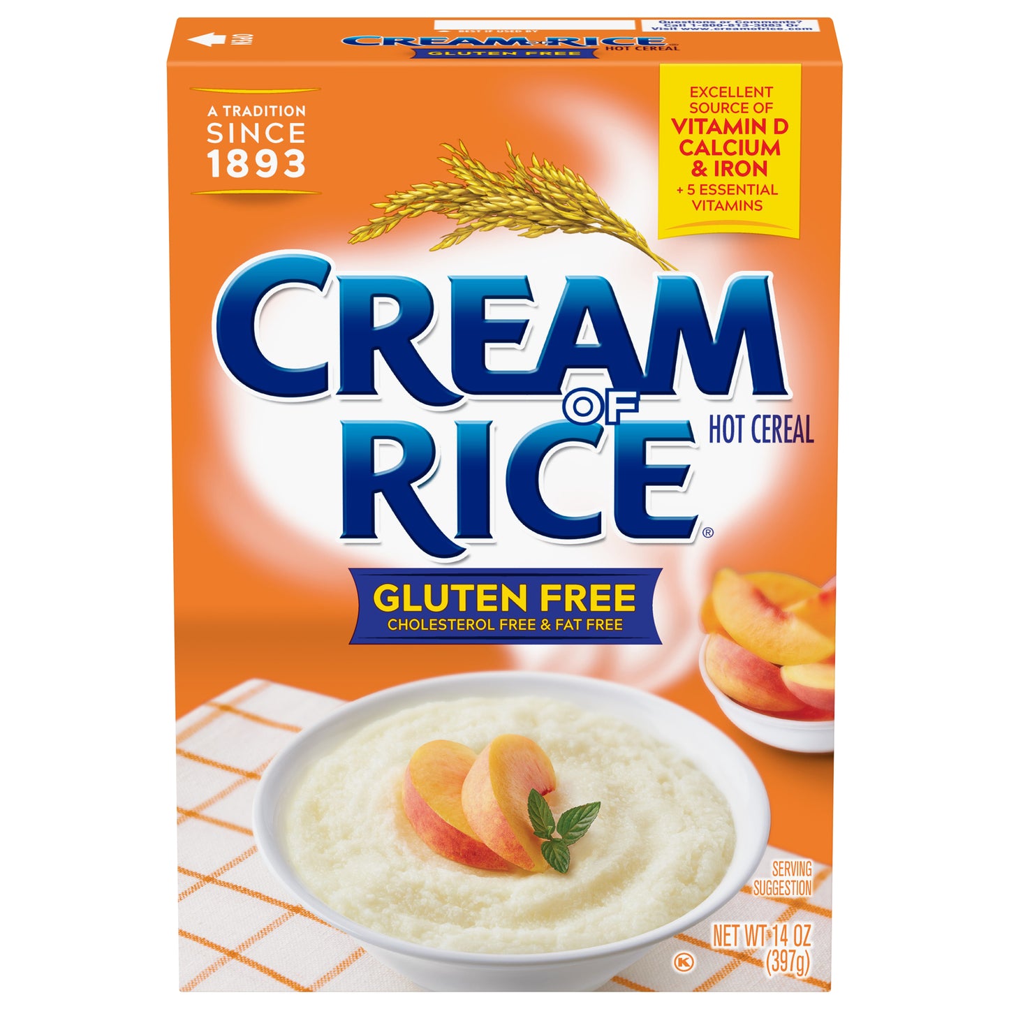 Cream of Rice® Gluten Free Hot Cereal 14 oz. Box