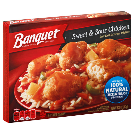 Banquet Sweet & Sour Chicken 9.25 oz