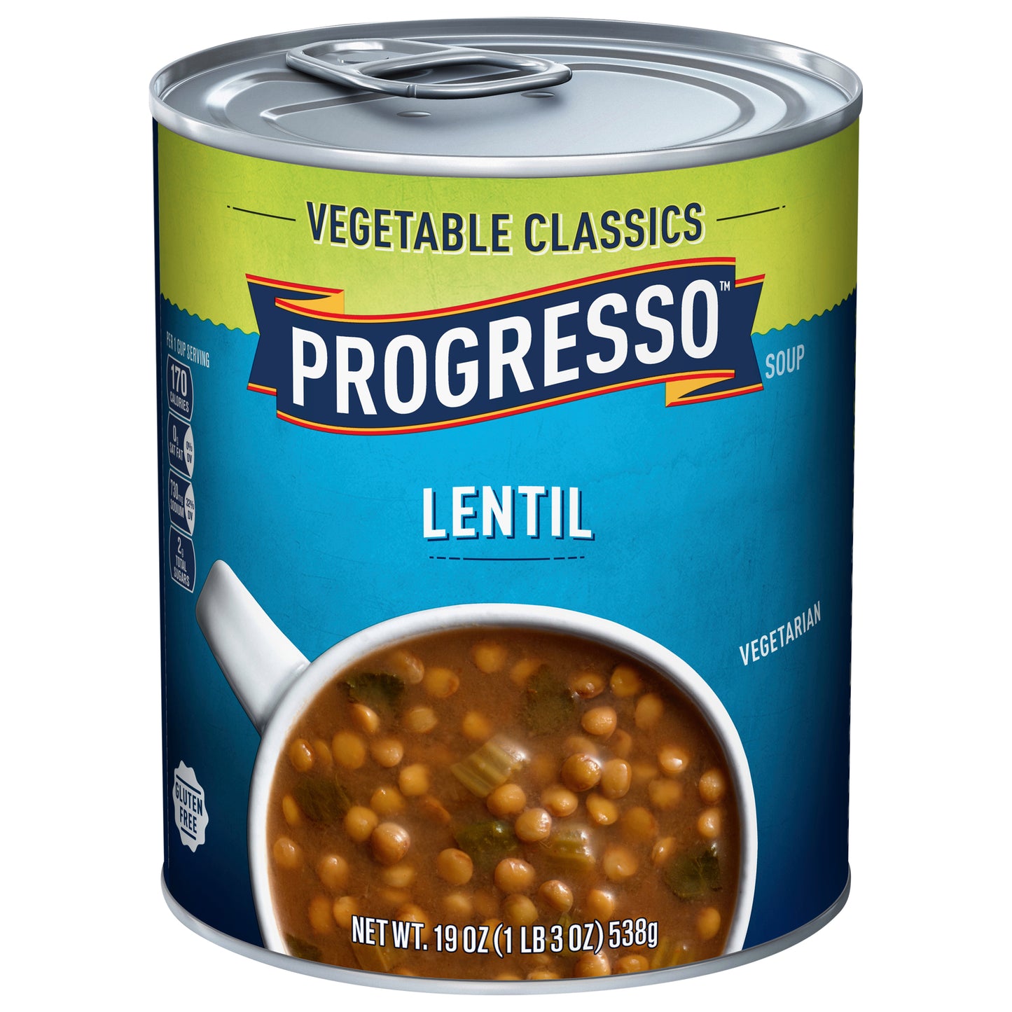 Progresso Vegetable Classics Soup, Lentil, 19 oz