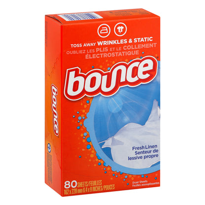 Bounce Fresh Linen Dryer Sheets 80 ea